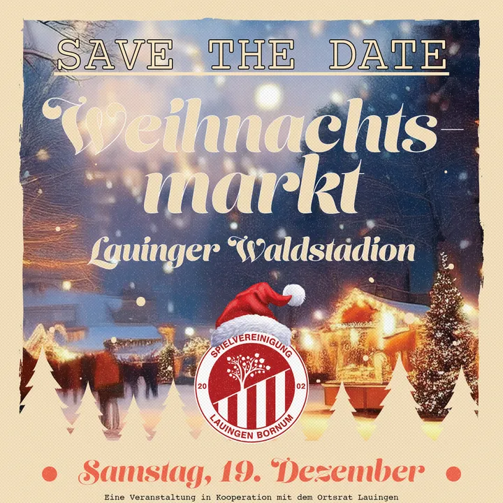 Weihnachtsmarkt 2026 - Save the Date