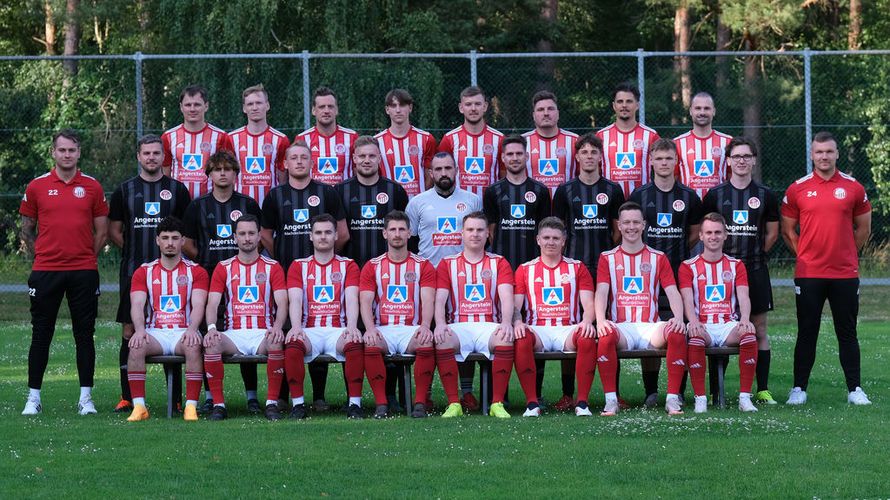 Mannschaftsfoto der 1. Herren